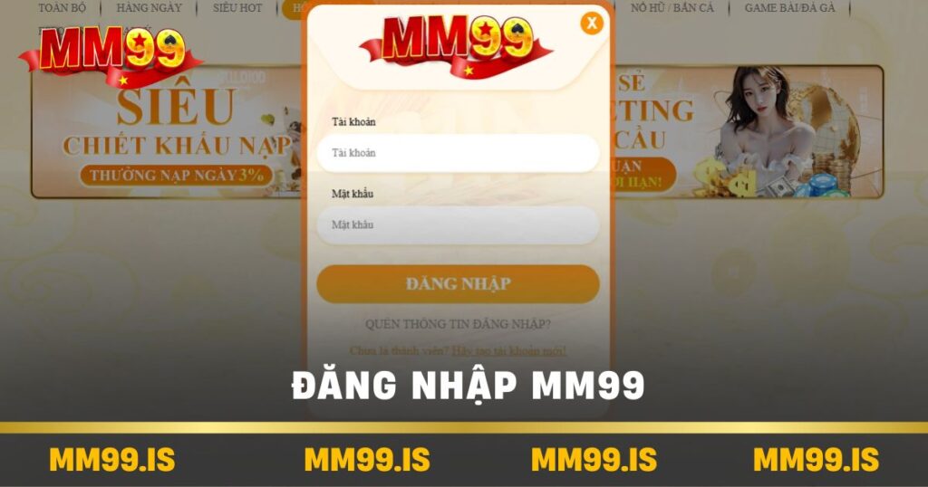 Đăng nhập mm99